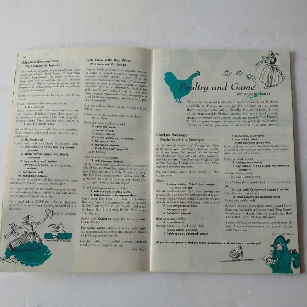 Cooking Magic The French‎ Cookbook Culinary Arts Institute 141 Recipes Vtg 1975